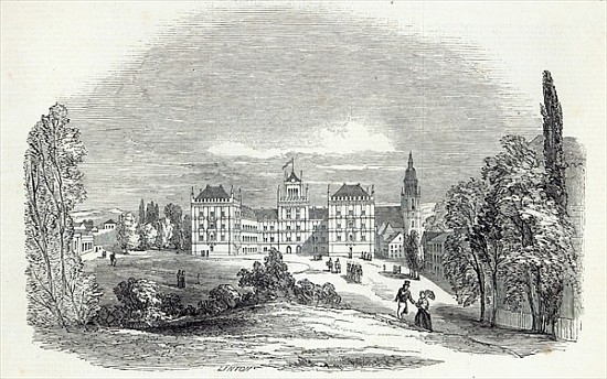 The Palace of Ehrenburg, at Coburg; engraved by W.J. Linton, from ''The Illustrated London News'', 3 a Saxe-Coburg