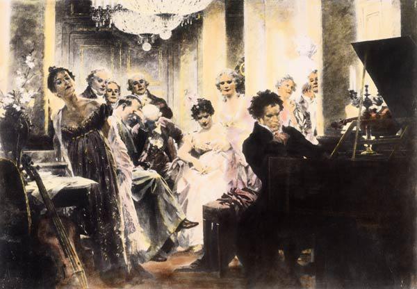 Beethoven at Lichnowskys , Schmid