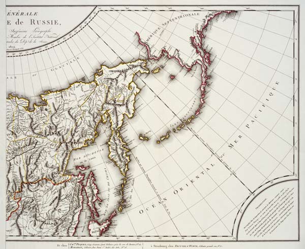 Map of Russia , Tardieu 1812 a Tardieu