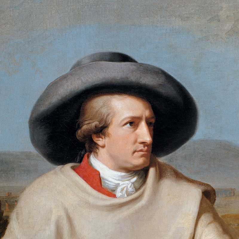 Goethe in the Campagna a Tischbein