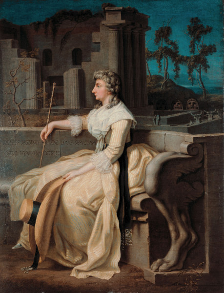 Anna Amalia of Saxon-Weimar a Tischbein