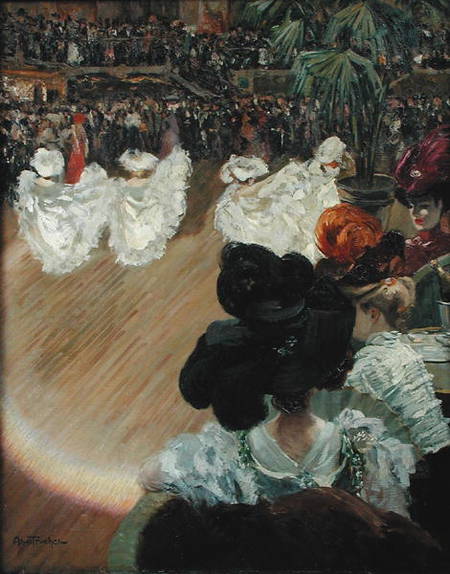 Quadrille at the Bal Tabarin a Abel-Truchet