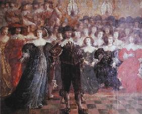 The Court Ball  (detail)