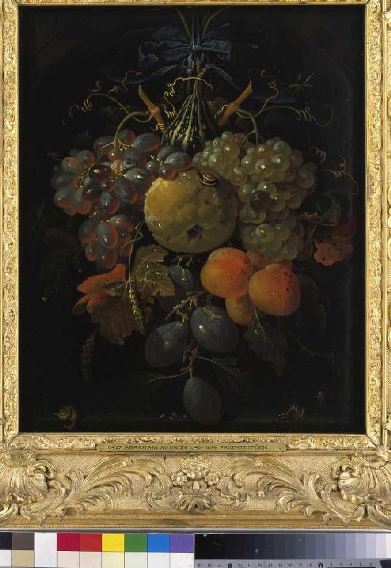 Früchtestück. a Abraham Mignon