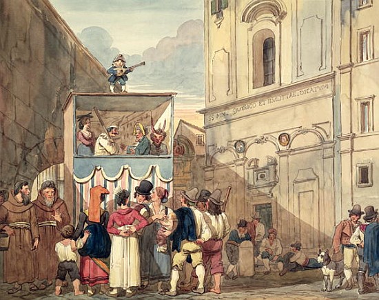 The Puppet Theatre a Achille Pinelli