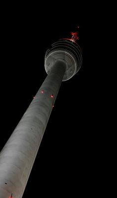 Stuttgarter Fernsehturm bei Nacht a Achim Schünemann