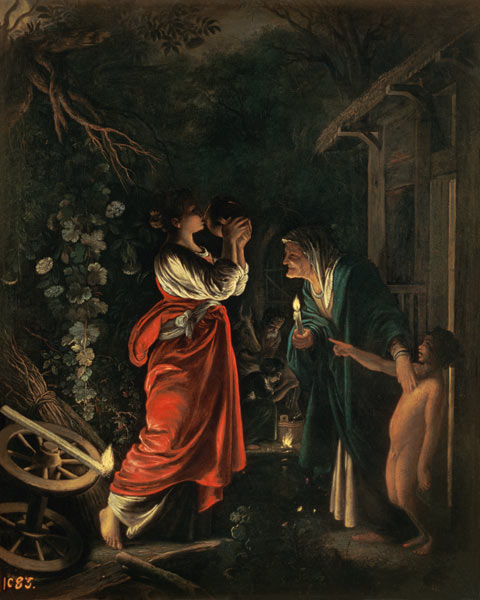 Ceres and Stellio a Adam Elsheimer