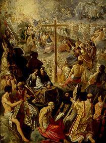 House altar of the cross legend middle section a Adam Elsheimer
