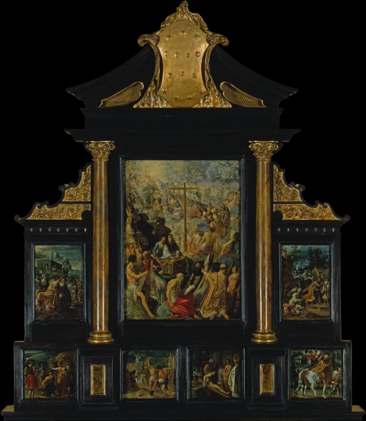 The Altarpiece of the Exaltation of the True Cross a Adam Elsheimer