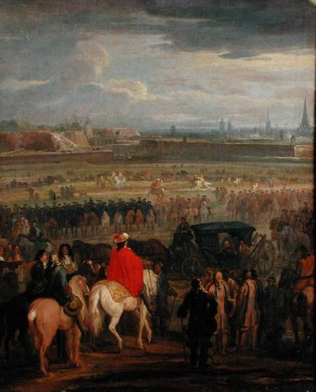 Surrender of the Citadel of Cambrai, 18th April 1677 a Adam Frans van der Meulen