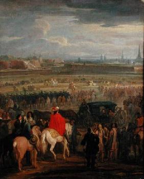 Surrender of the Citadel of Cambrai, 18th April 1677