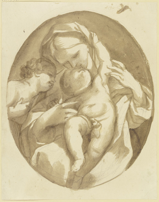 Madonna mit dem Kind und dem Johannesknaben a Adam Friedrich Oeser