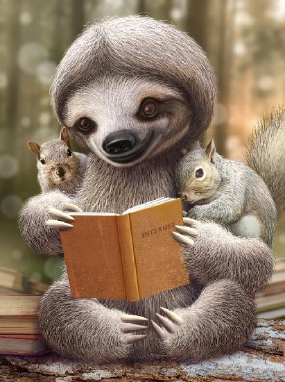 SLOTH SHARING KNOWLEDGE