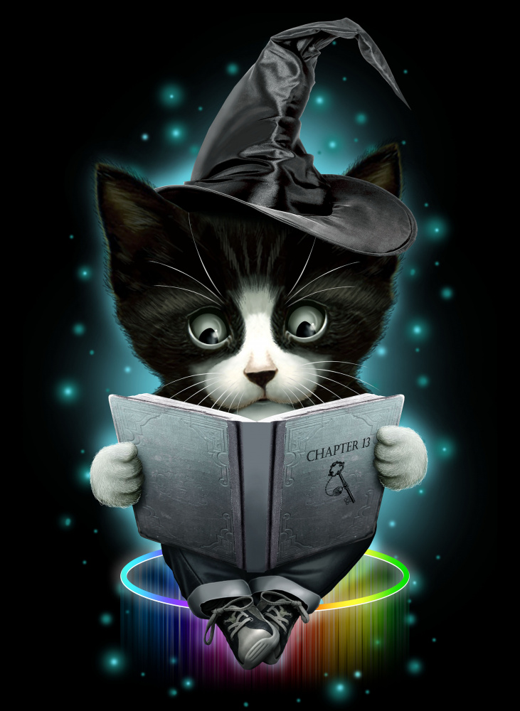 magical cat a Adam Lawless