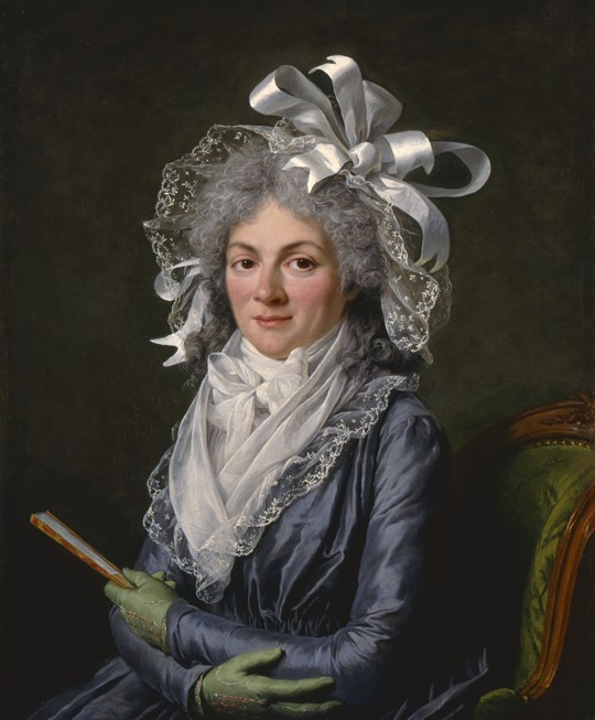Portrait of Madame de Genlis (1746-1830) a Adélaide Labille-Guiard