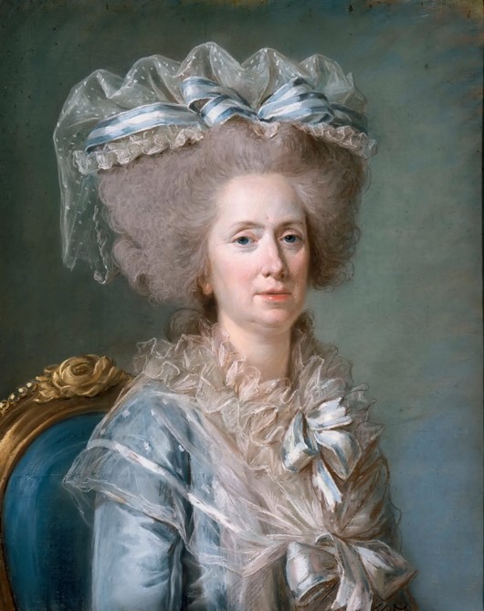 Princess Marie Adélaïde of France (1732-1800) a Adélaide Labille-Guiard