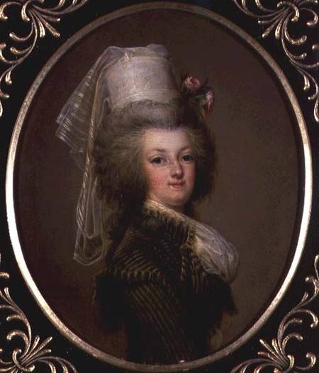 Archduchess Marie Antoinette Habsburg-Lothringen (1755-93), fifteenth child of Empress Maria Theresa a Adolf Ulrich Wertmuller
