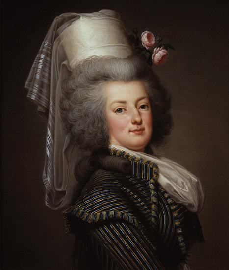 Marie-Antoinette (1755-93) of Habsbourg-Lorraine, Archduchess of Austria, Queen of France and Navarr a Adolf Ulrich Wertmuller