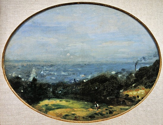 View of Le Havre a Adolphe-Felix Cals