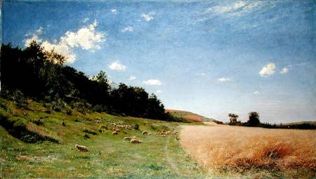 Edge of the Woods on the Outkirts of Eu a Adolphe Gustave Binet