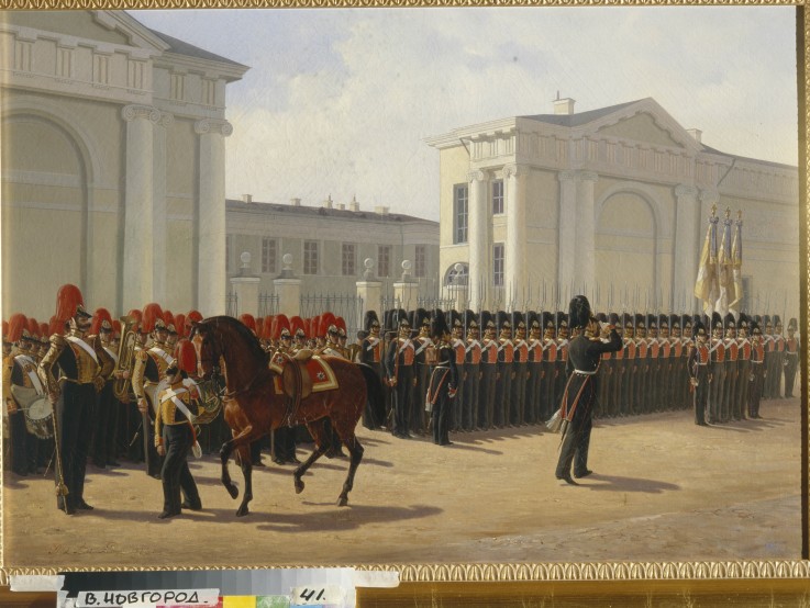 The Leib Guard Izmailovo Regiment a Adolphe Ladurner