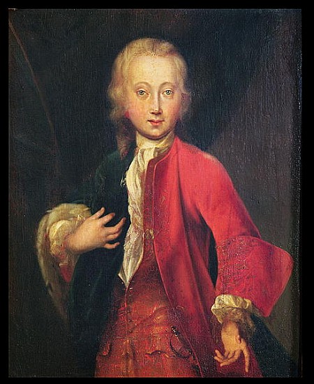 Portrait of Comte Maurice de Saxe (1696-1750) Aged Fifteen, c.1711 a Adriaan van der Werff