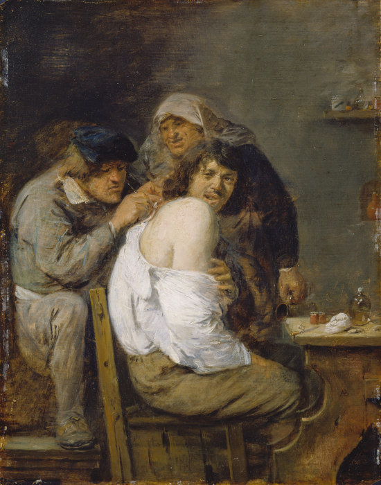 The Back Operation a Adriaen Brouwer