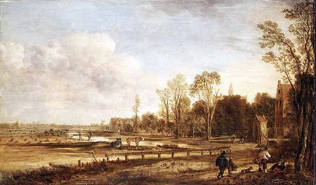 Landscape near Haarlem a Aert van der d.Ä Neer
