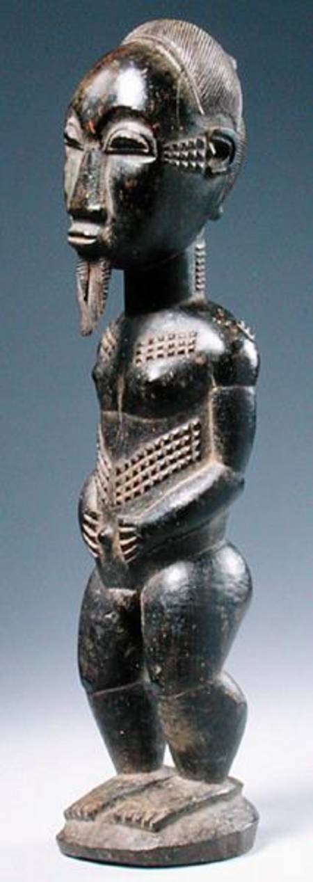 Baule Blolo Bian Figure from Ivory Coast a African