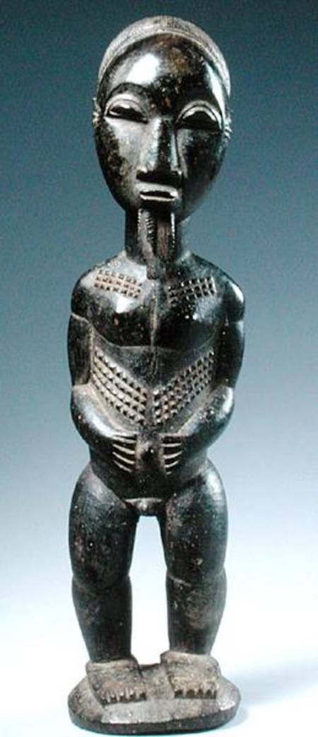 Baule Blolo Bian Figure from Ivory Coast a African