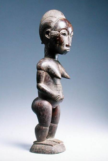 Blolo Bla Female Figure, Baule Culture a African