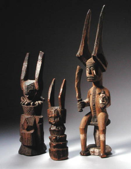Ikenga from a Devil House, Nigeria a African