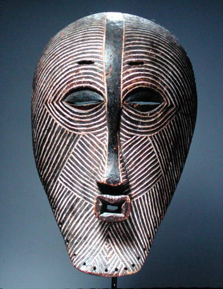 Kifwebe Mask, Luba Culture, from Democratic Republic of Congo a African