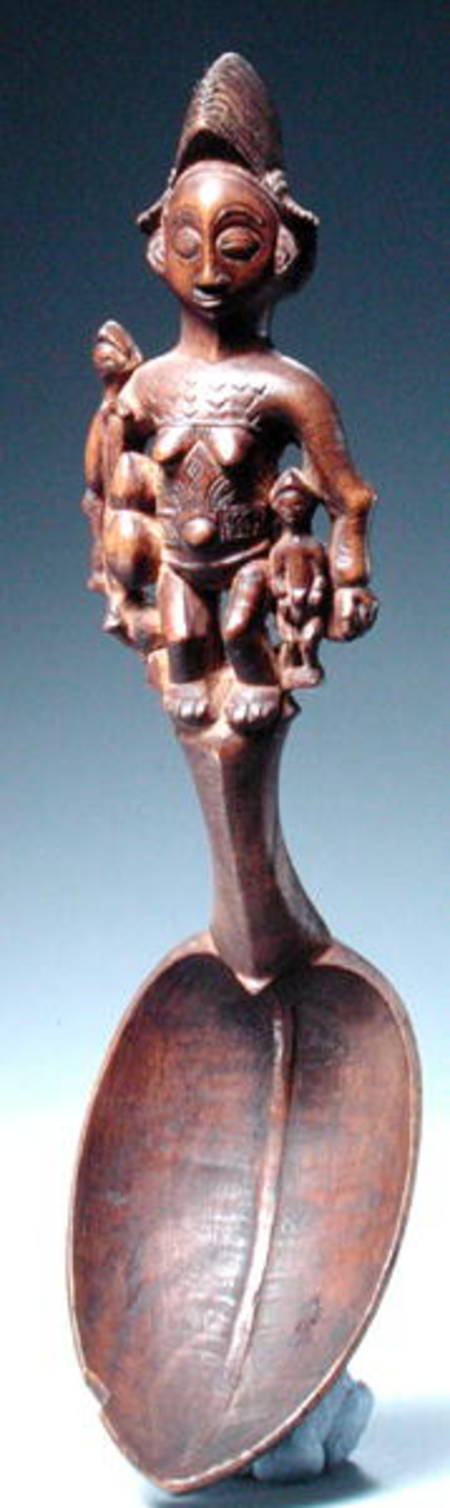 Spoon, Punu Culture, from Gabon a African