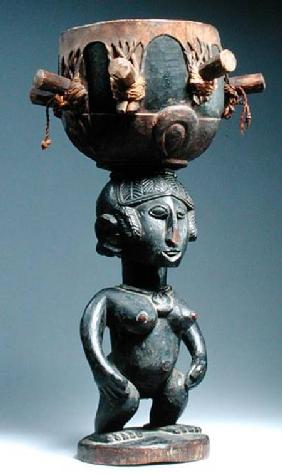 Baga Karyatiden Drum from Guinea