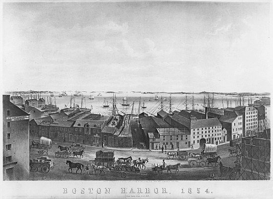 Boston Harbour a (after) American School