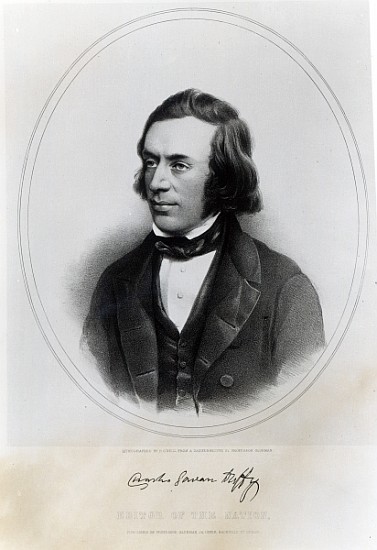 Charles Gavan Duffy, lithographed by H. O''Neill a (after) English photographer