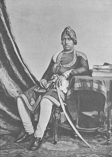 Maharaja Jashwant Singh of Bharatpur a (after) English photographer