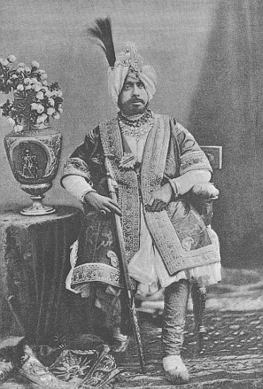 Maharaja Pratap Singhji of Jammu and Kashmir a (after) English photographer