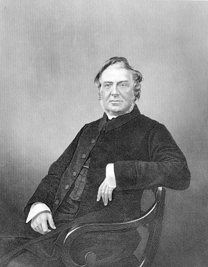 Reverend Hugh Stowell; engraved by D. J. Pound a (after) English photographer