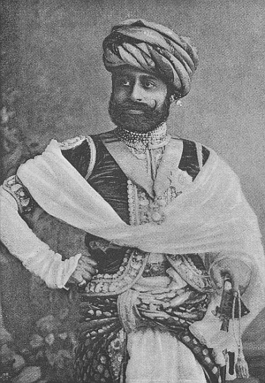 Thakore Sahib Waghji II Rawaji a (after) English photographer