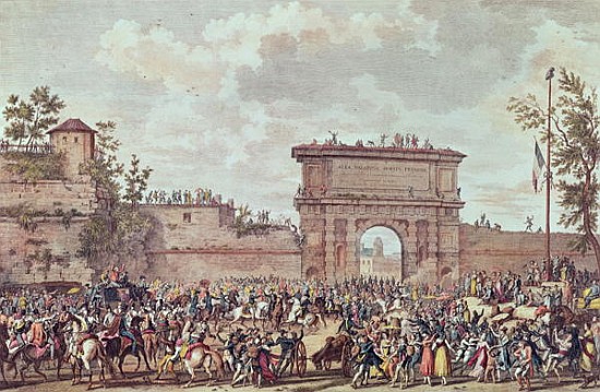 The Entry of the French into Milan, 25 Floreal An IV (14th May 1796) a (after) Antoine Charles Horace (Carle) Vernet