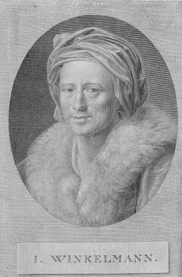 Johann Joachim Winckelmann a (after) Anton von Maron
