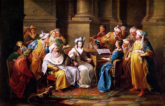 The Grand Turk Giving a Concert for his Mistress a (after) Carle van Loo