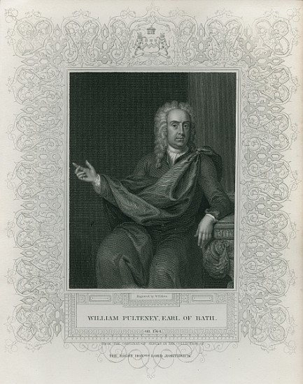 Sir William Pulteney, Earl of Bath a (after) Charles Jervas