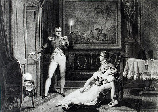 The Divorce of Napoleon I (1769-1821) and Josephine Tascher de la Pagerie (1763-1814) 30th November  a (after) Charles Abraham Chasselat