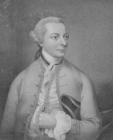 Christopher Anstey; engraved by Cantelowe Bestland a (after) Christian Friedrich Zincke