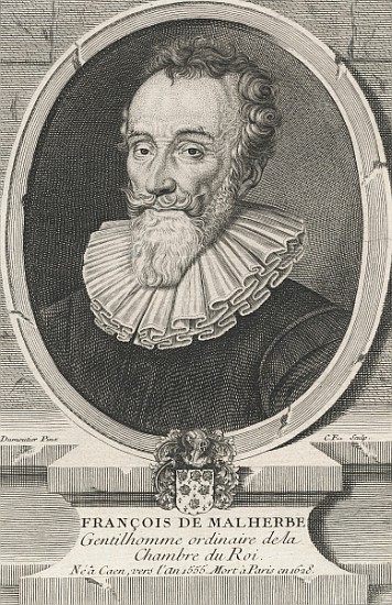Francois de Malherbe a (after) Daniel Dumonstier or Dumoustier