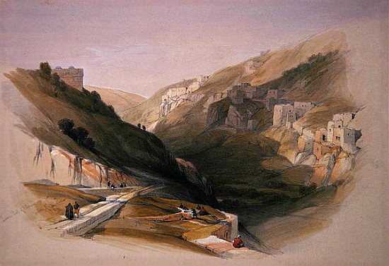 The Pool of Siloam, from Volume II of ''The Holy Land'' a (after) David Roberts
