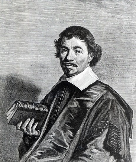 Johannes Hoornbeek; engraved by Jonas Suyderhoef a (after) Frans Hals